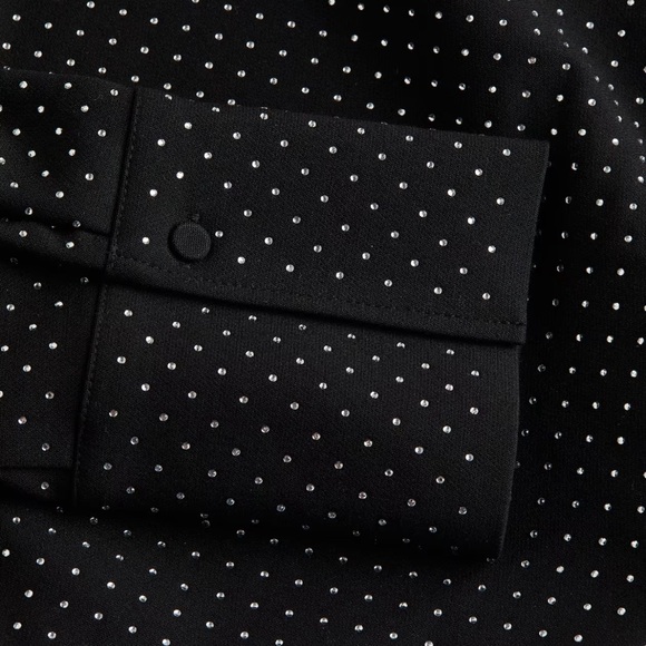 H&M RHINESTONE-EMBELLISHED BLOUSE WOMEN - Picture 5 of 5